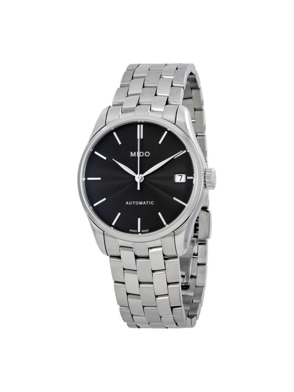 NWT Mido Belluna II Automatic Grey Dial Ladies Watch M024.207.11.061.00
